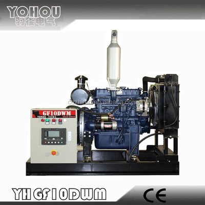 Weichai Engine Diesel Generator 10 KVA 1500 RPM YH12000M