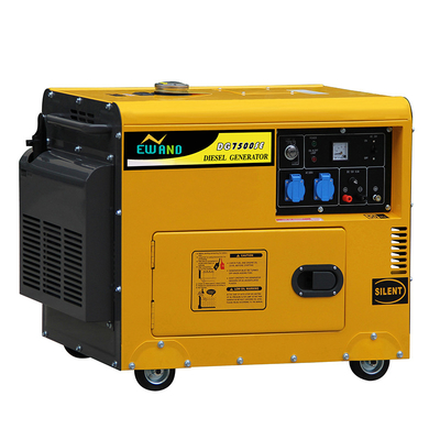 NEWLAND 188F Double Small Plug Portable Diesel Generators For Sale DG7500SE-A